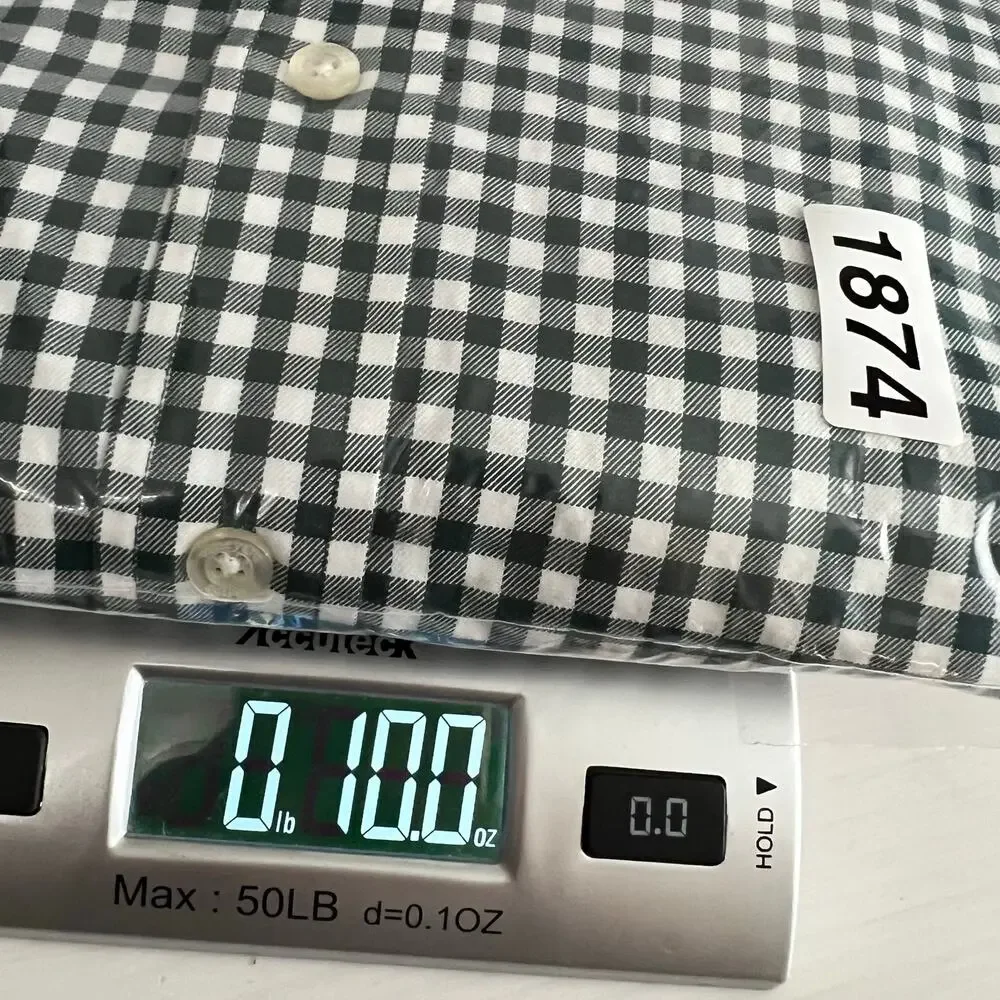 Vineyard Vines Gingham Check Button Down Long Sleeves Shirt | Men's Size XL - Picture 8 of 8